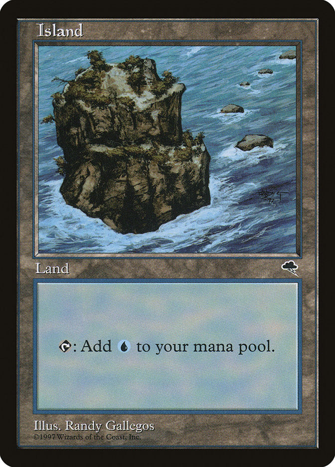 MTG Card Title: Island TMP/335