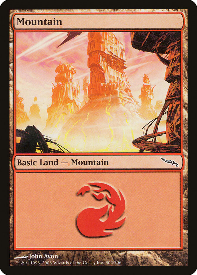 MTG Card Title: Mountain MRD/302