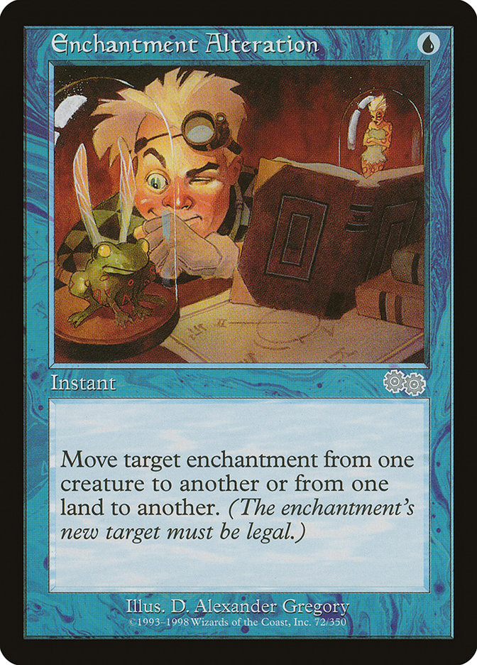 MTG Card Title: Enchantment Alteration USG/72