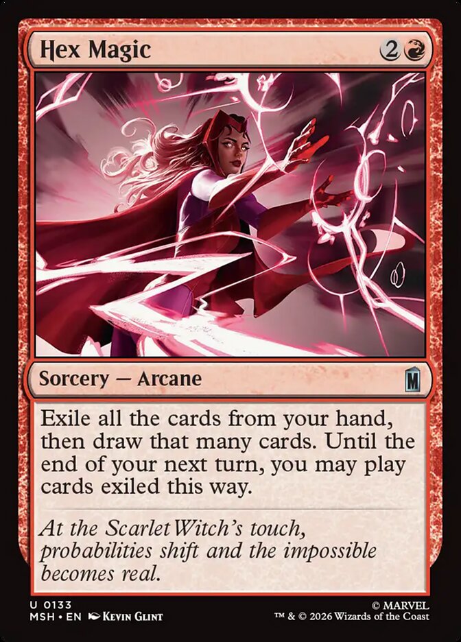 MTG Card Title: Hex Magic MSH/133