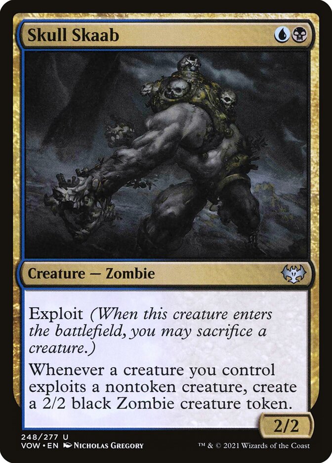 MTG Card Title: Skull Skaab VOW/248