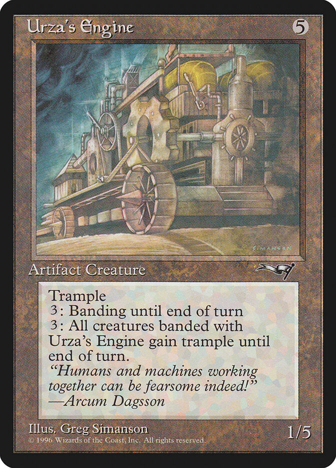 MTG Card Title: Urza's Engine ALL/135