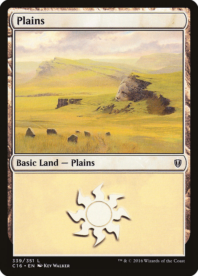MTG Card Title: Plains C16/339