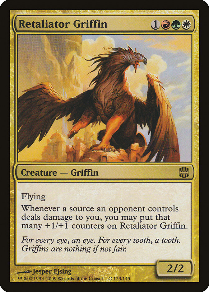 MTG Card Title: Retaliator Griffin ARB/123