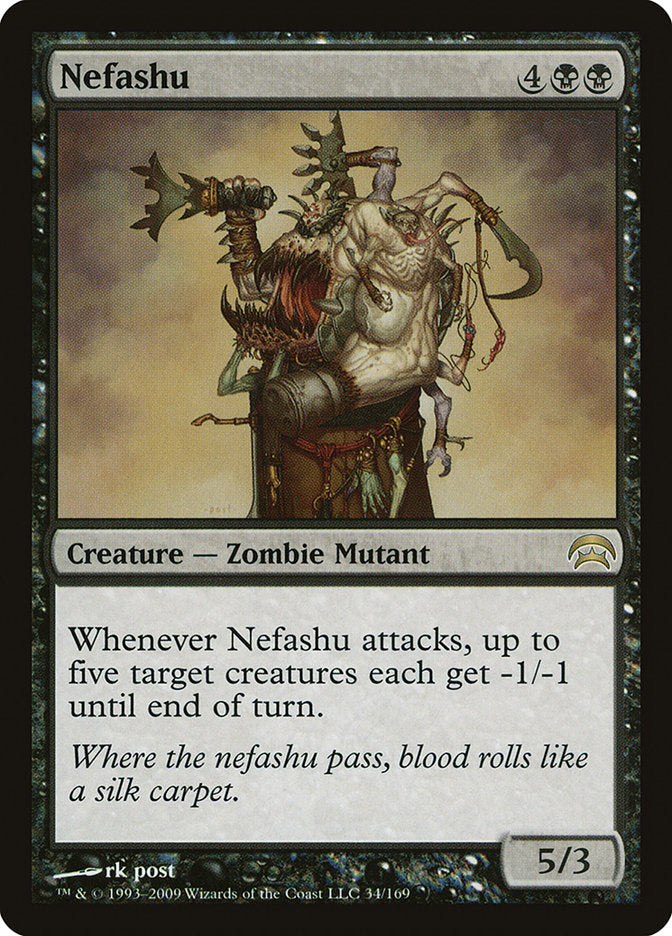 MTG Card Title: Nefashu HOP/34