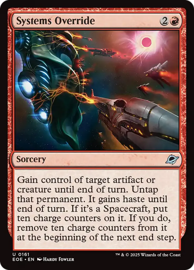 Systems Override EOE/161