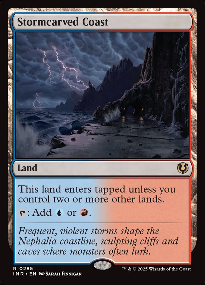 MTG Card Title: Stormcarved Coast INR/285
