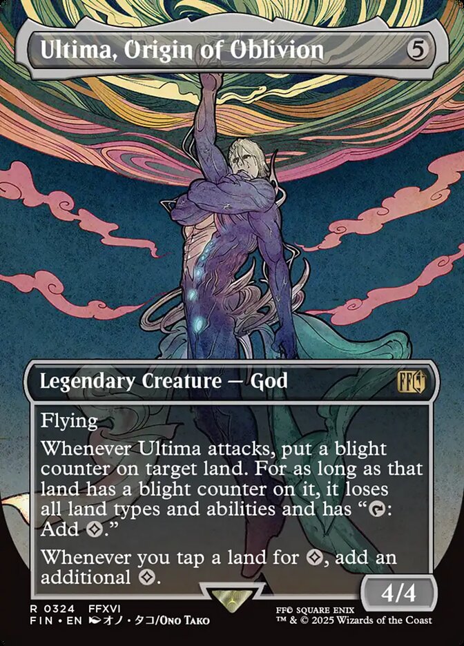 MTG Card Title: Ultima, Origin of Oblivion FIN/324