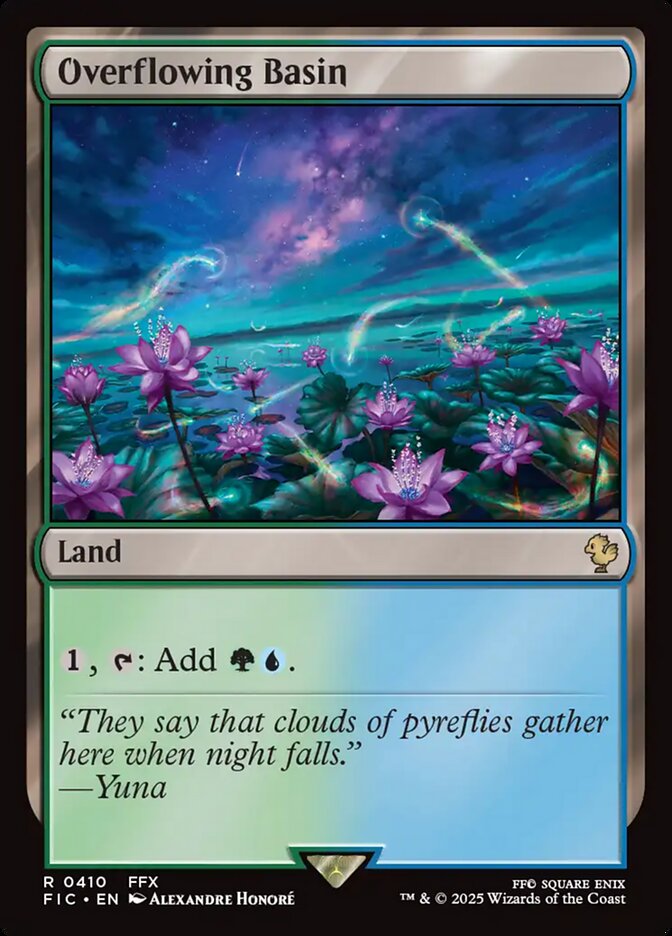 MTG Card Title: Overflowing Basin FIC/410