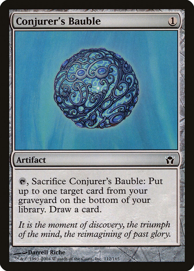 MTG Card Title: Conjurer's Bauble 5DN/112