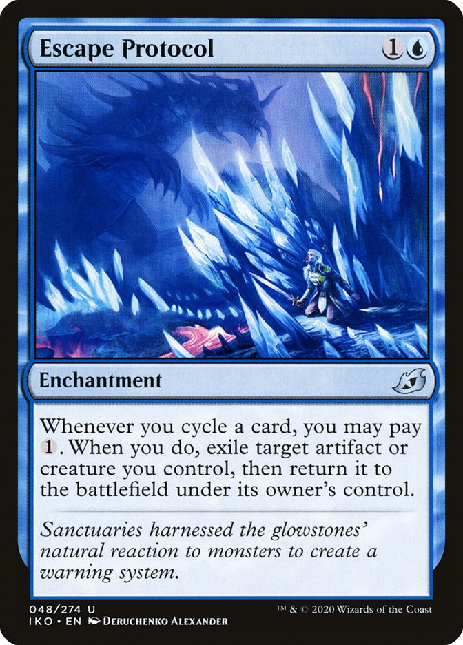 MTG Card Title: Escape Protocol IKO/48