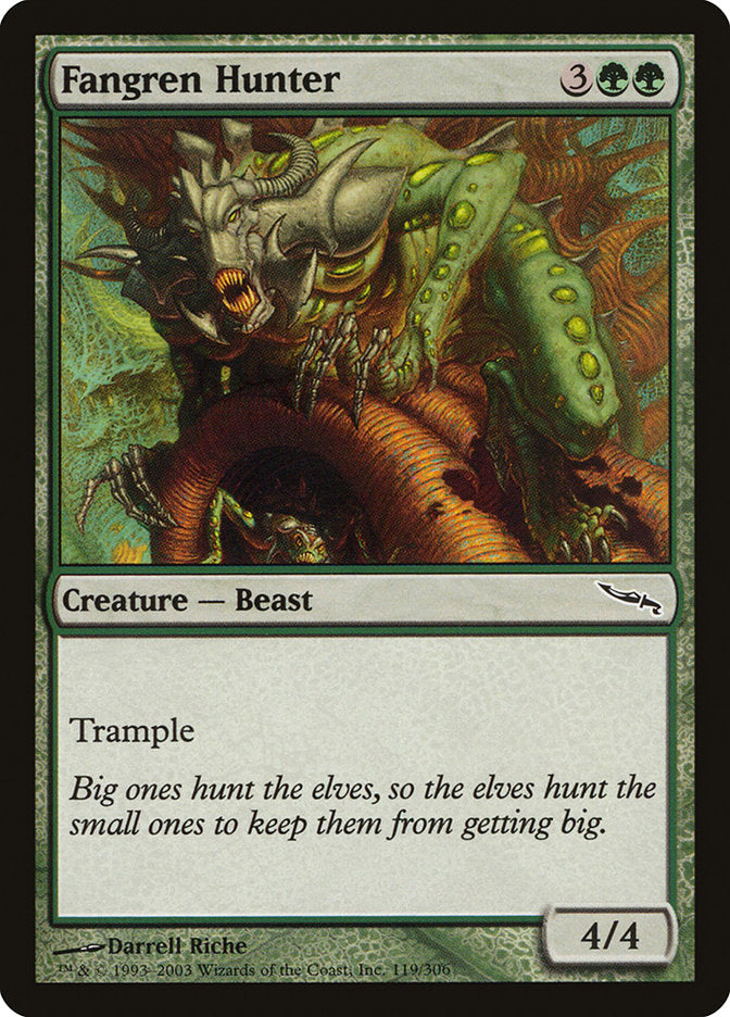 MTG Card Title: Fangren Hunter MRD/119