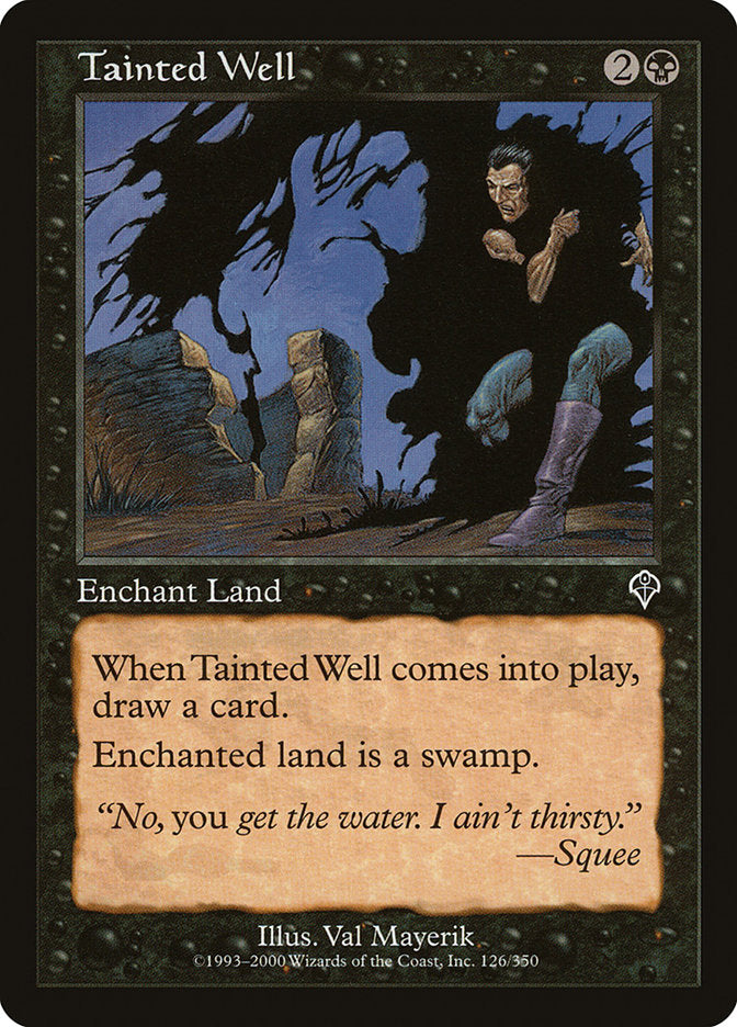 MTG Card Title: Tainted Well INV/126