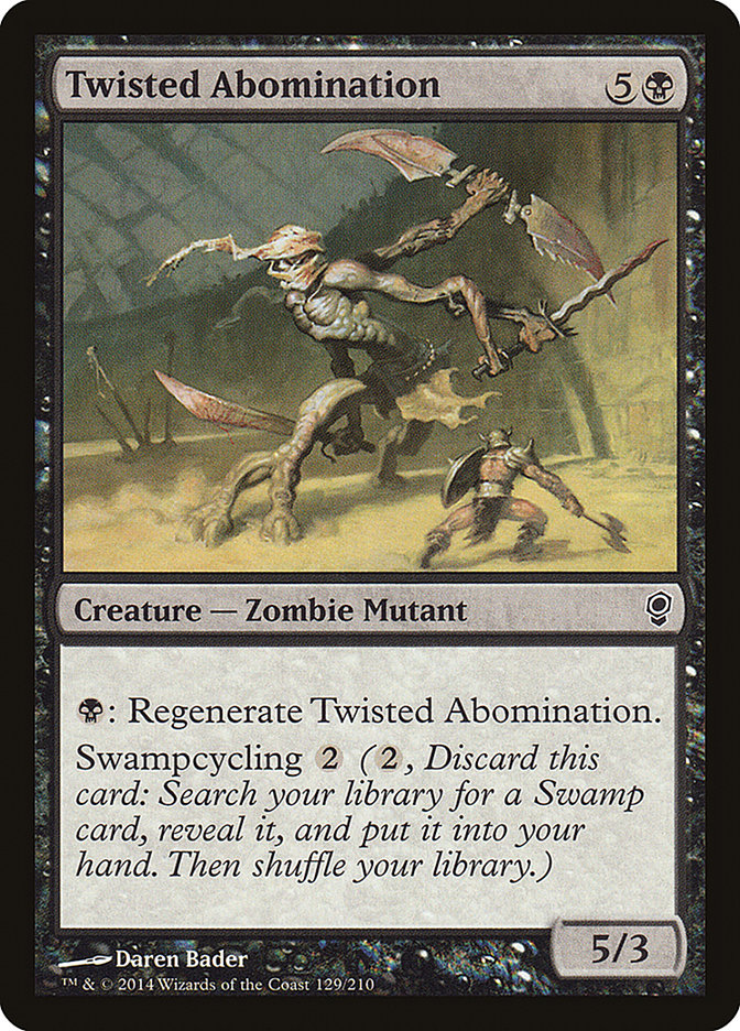 MTG Card Title: Twisted Abomination CNS/129