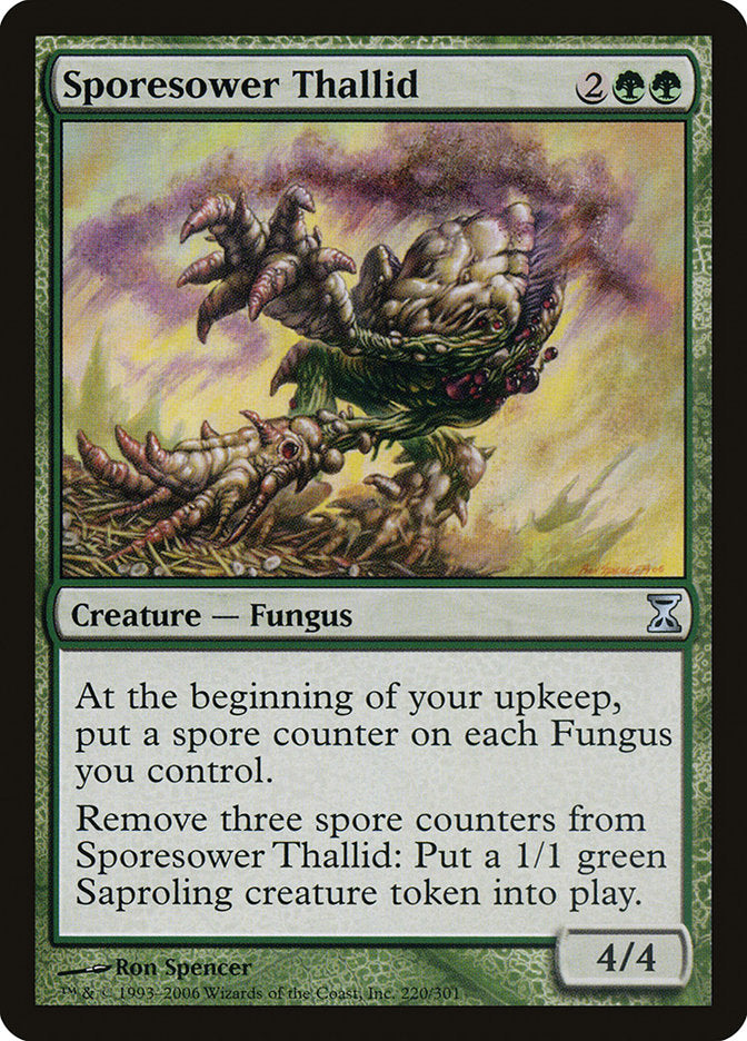 MTG Card Title: Sporesower Thallid TSP/220