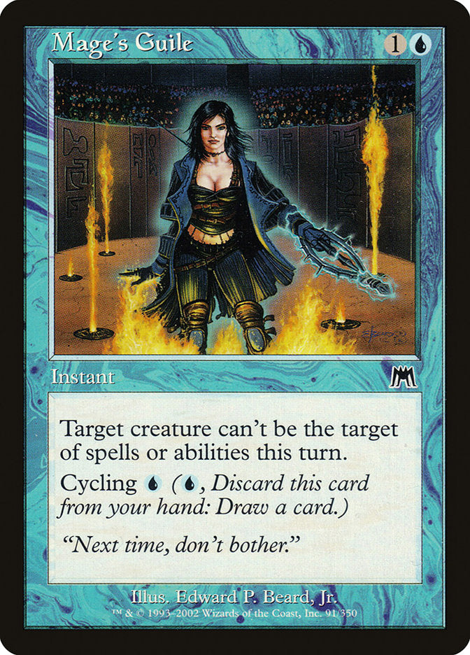 MTG Card Title: Mage's Guile ONS/91