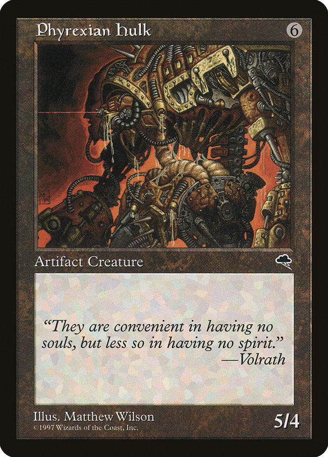 MTG Card Title: Phyrexian Hulk TMP/302