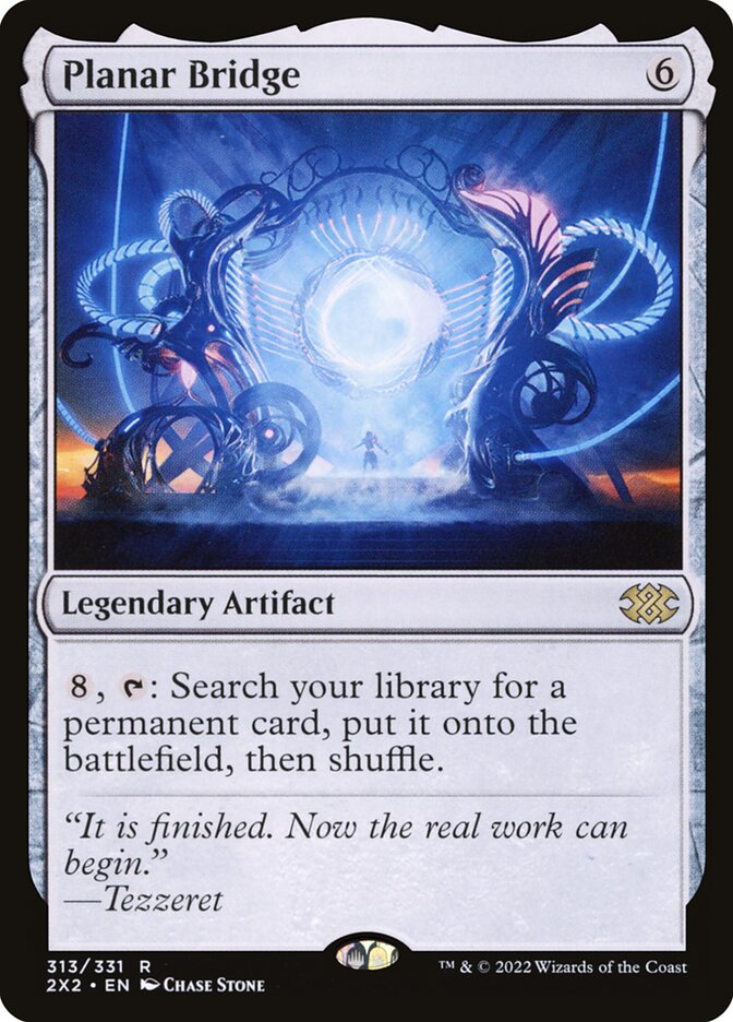 MTG Card Title: Planar Bridge 2X2/313