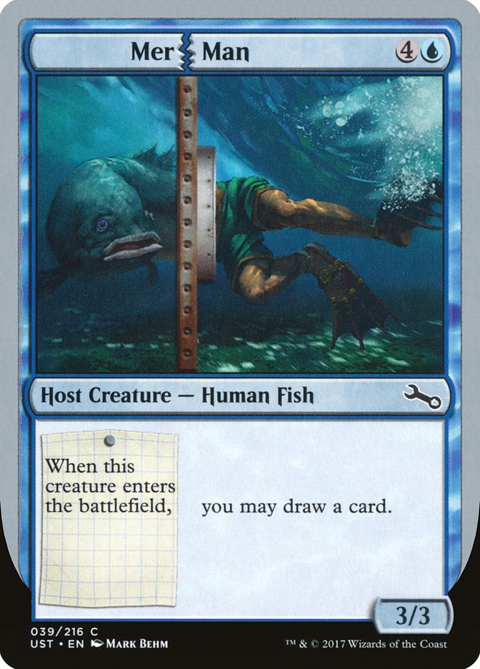 MTG Card Title: Mer Man UST/39