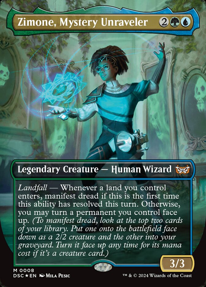 MTG Card Title: Zimone, Mystery Unraveler DSC/8