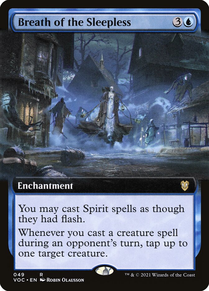 MTG Card Title: Breath of the Sleepless VOC/49