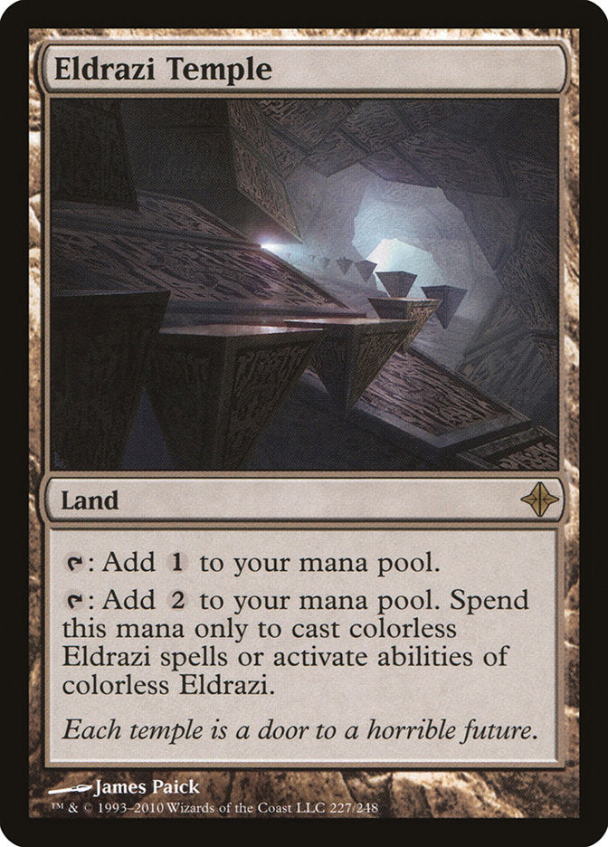 MTG Card Title: Eldrazi Temple ROE/227