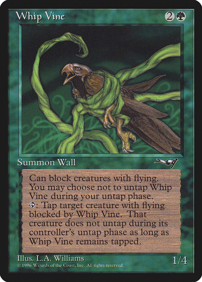 MTG Card Title: Whip Vine ALL/103b