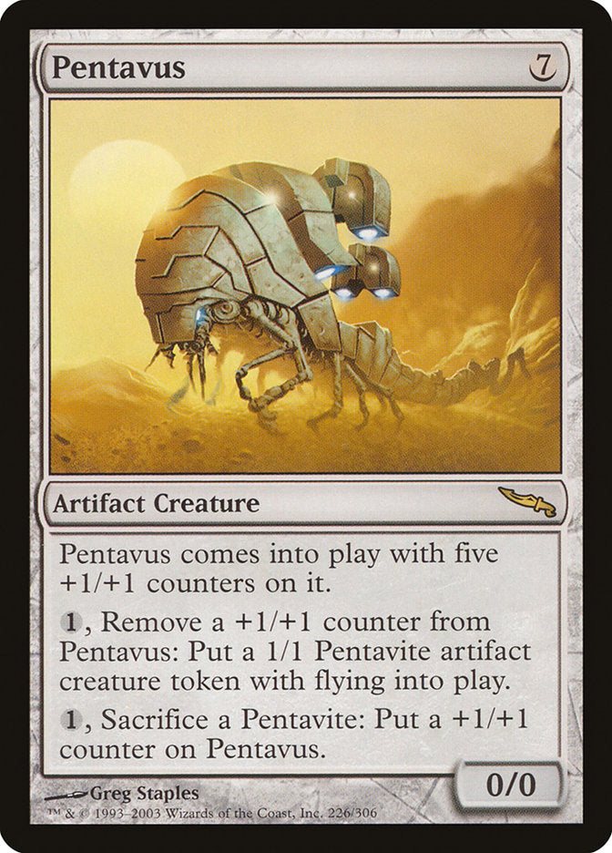 MTG Card Title: Pentavus MRD/226
