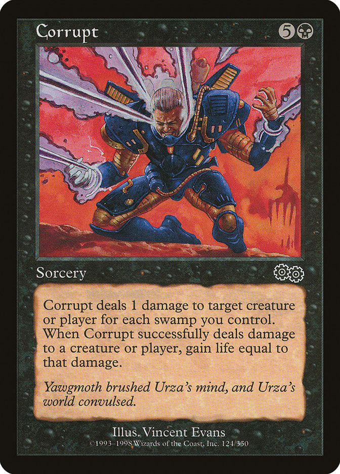 MTG Card Title: Corrupt USG/124