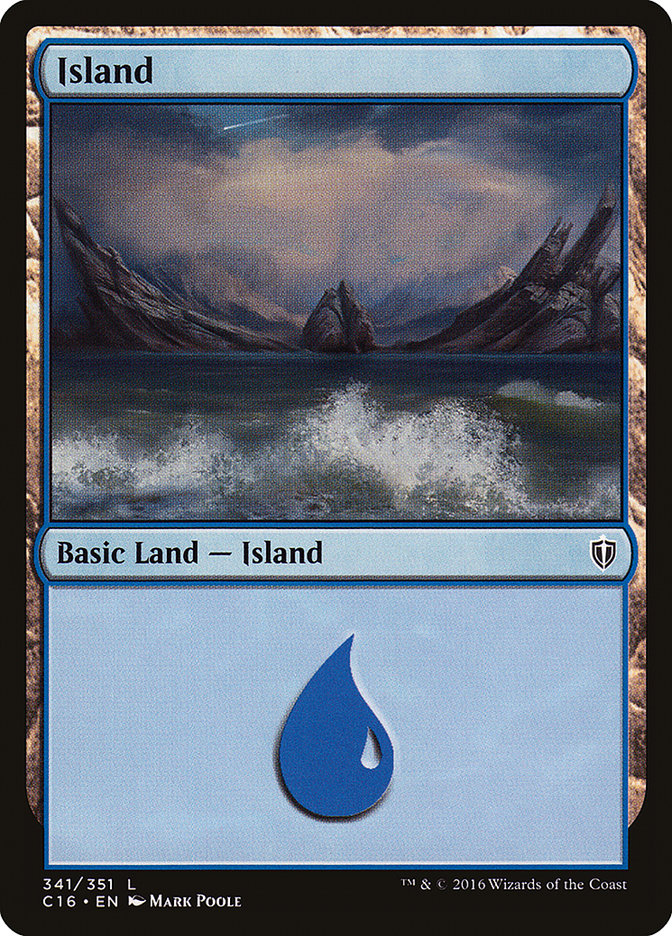 MTG Card Title: Island C16/341