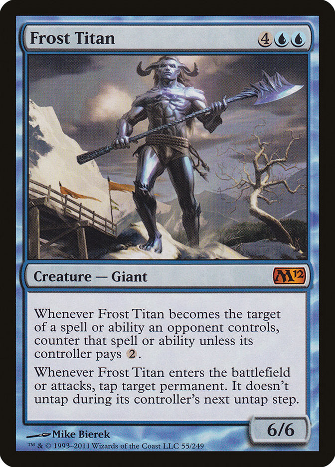 MTG Card Title: Frost Titan M12/55
