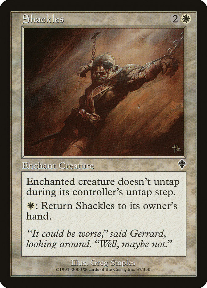 MTG Card Title: Shackles INV/37