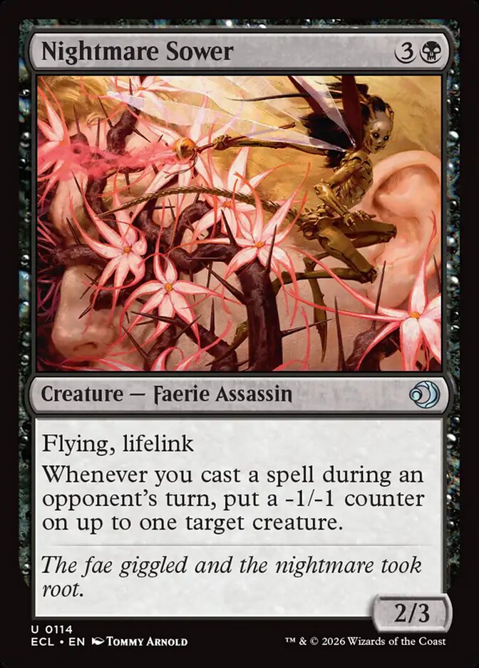 MTG Card Title: Nightmare Sower ECL/114
