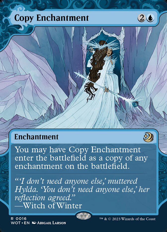 MTG Card Title: Copy Enchantment WOT/16