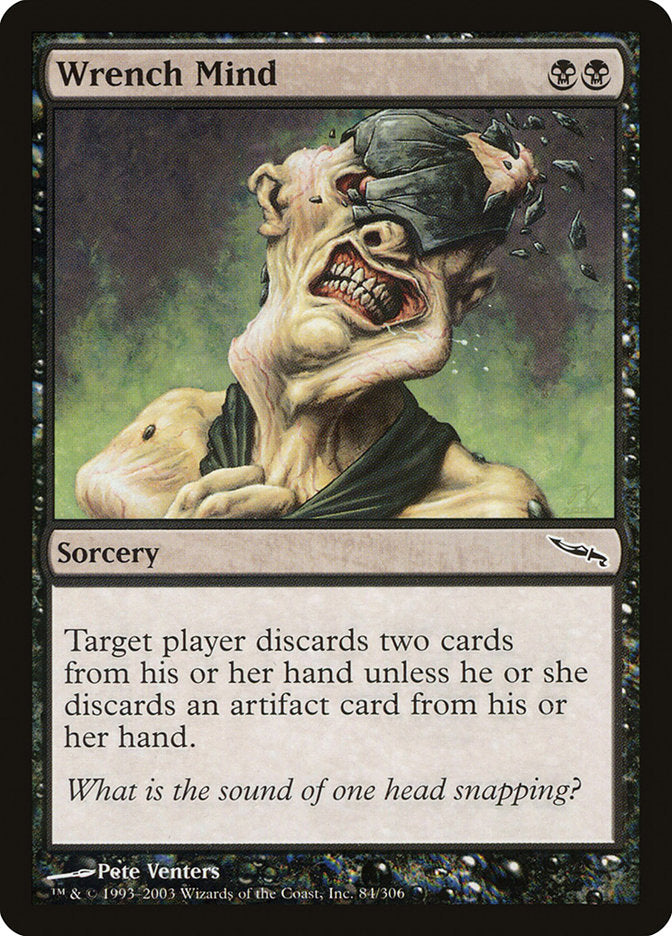 MTG Card Title: Wrench Mind MRD/84