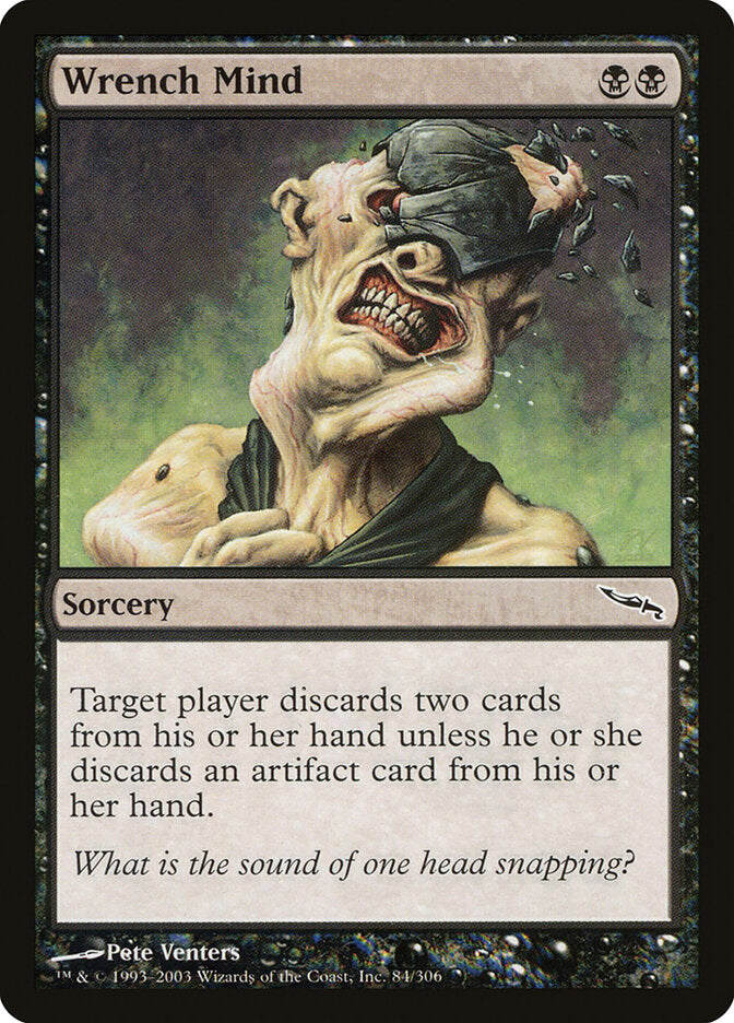 MTG Card Title: Wrench Mind MRD/84