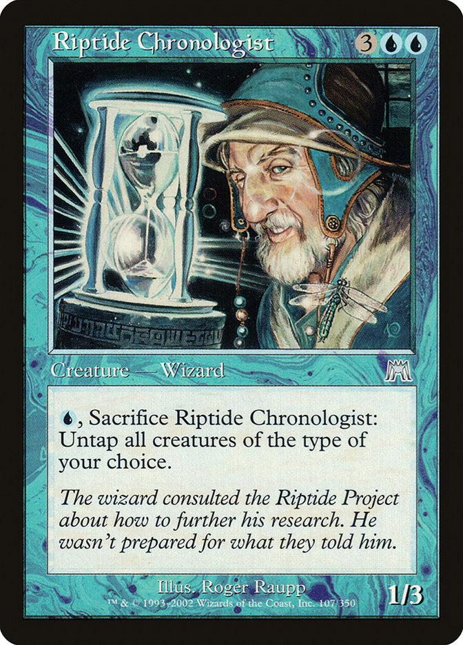 MTG Card Title: Riptide Chronologist ONS/107