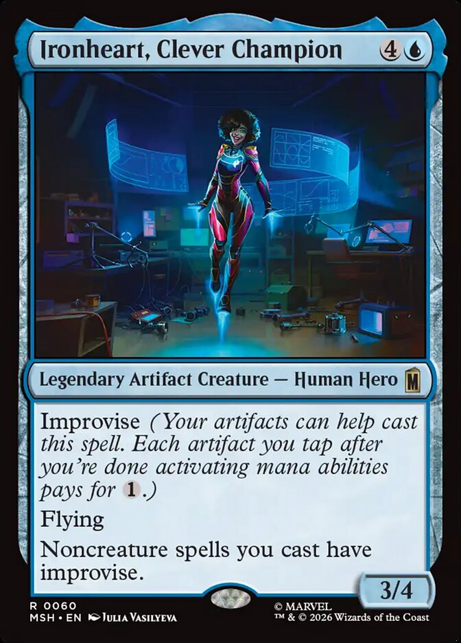 MTG Card Title: Ironheart, Clever Champion MSH/60