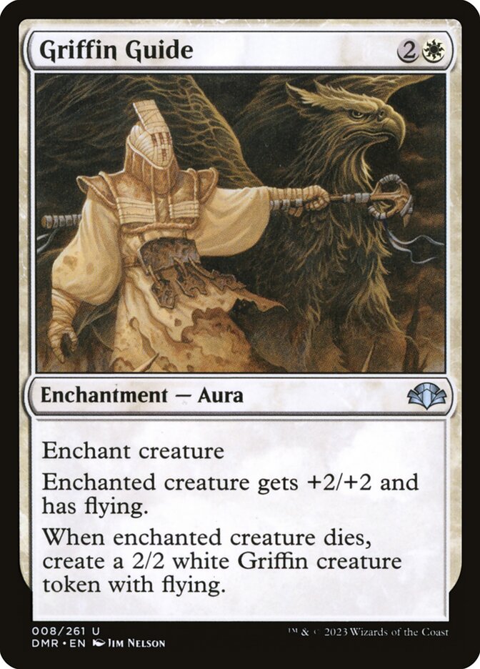 MTG Card Title: Griffin Guide DMR/8