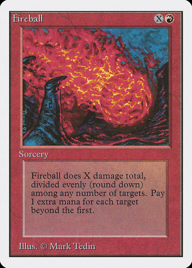 MTG Card Title: Fireball 2ED/150