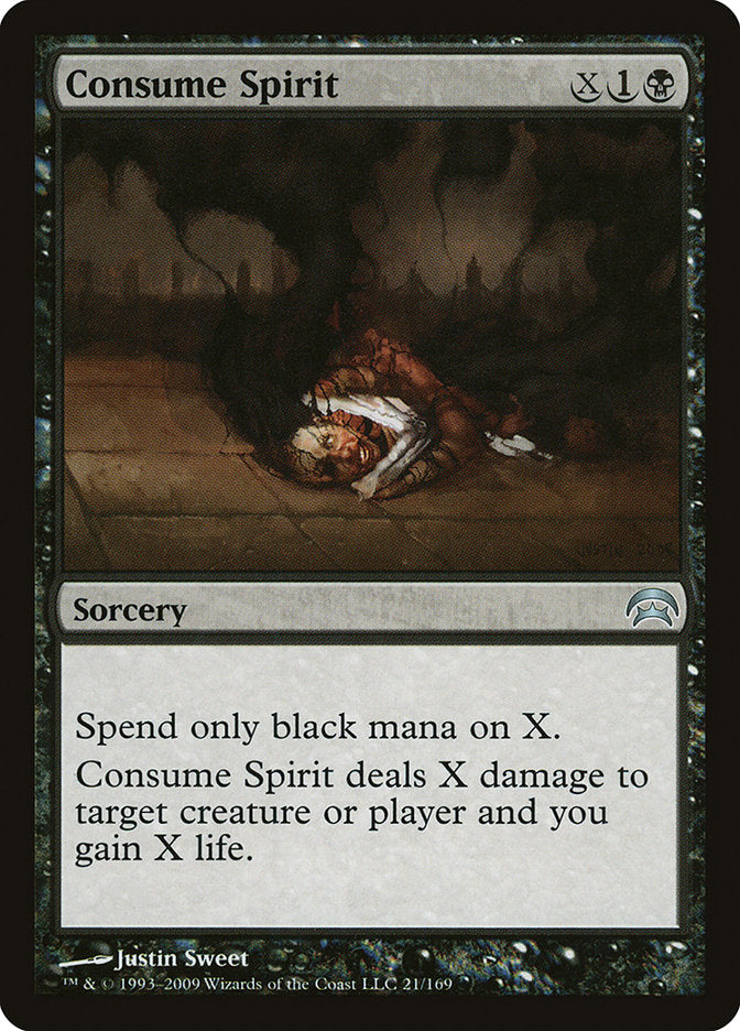MTG Card Title: Consume Spirit HOP/21