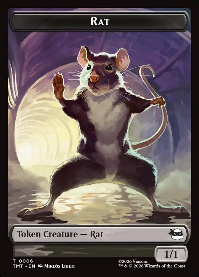 MTG Card Title: Rat TTMT/6