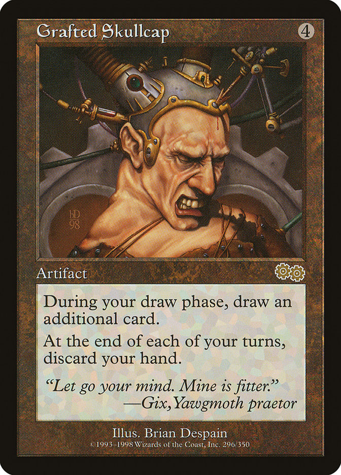 MTG Card Title: Grafted Skullcap USG/296