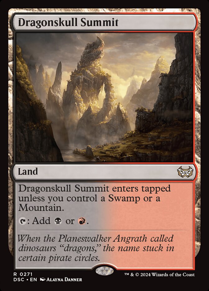 MTG Card Title: Dragonskull Summit DSC/271