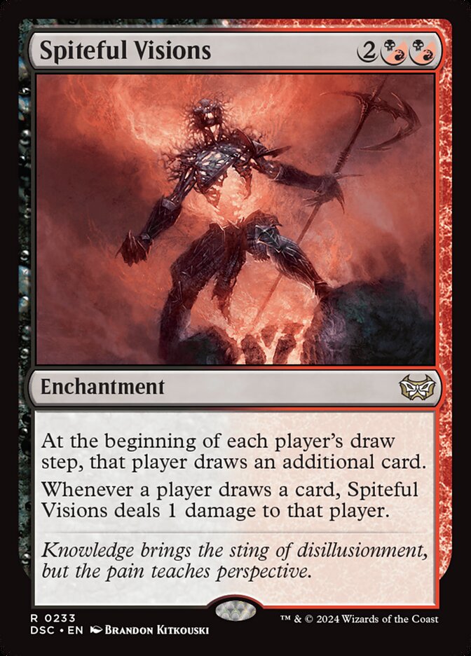 MTG Card Title: Spiteful Visions DSC/233