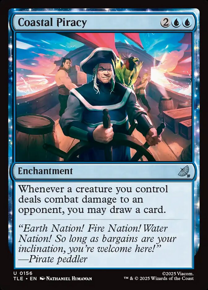MTG Card Title: Coastal Piracy TLE/156