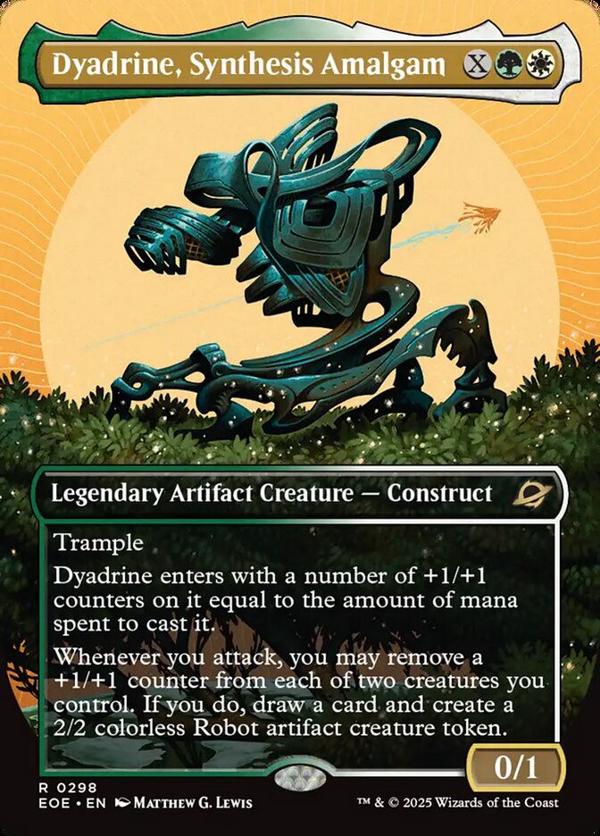 MTG Card Title: Dyadrine, Synthesis Amalgam EOE/298