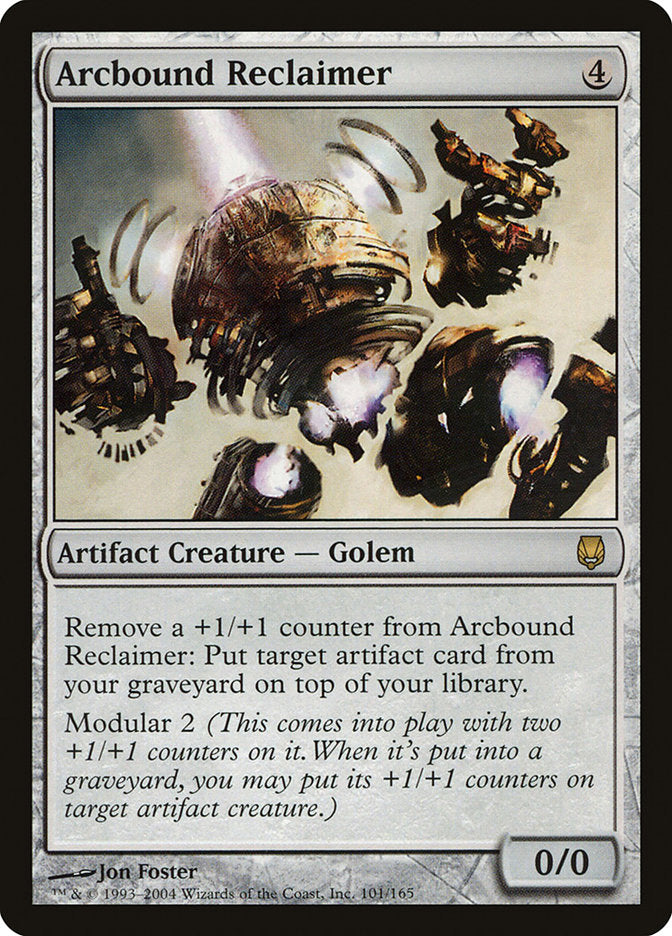 MTG Card Title: Arcbound Reclaimer DST/101