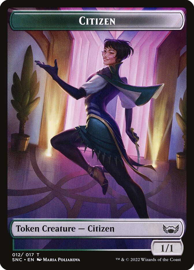 MTG Card Title: Citizen TSNC/12
