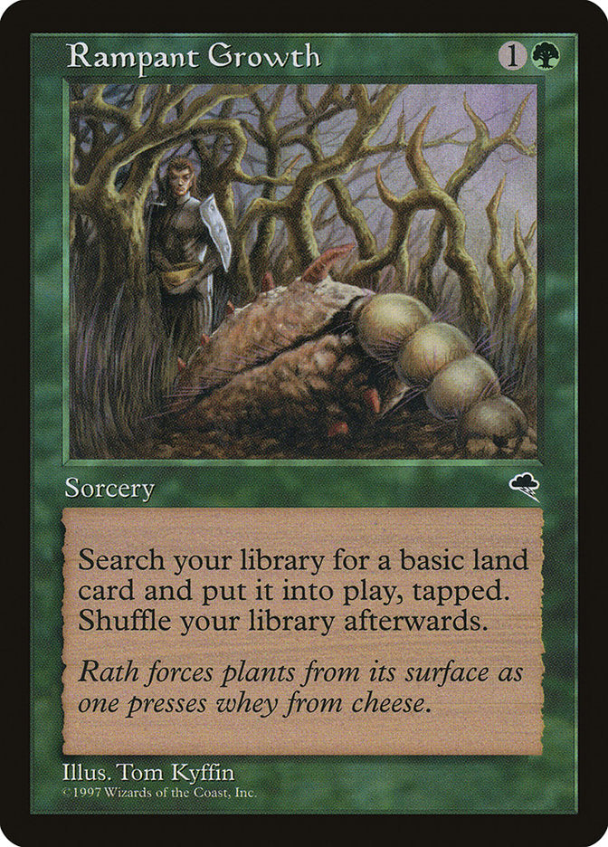MTG Card Title: Rampant Growth TMP/245